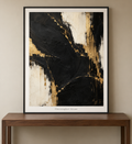 Black and gold abstraction no. 37