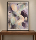 Soft Biomorphic Dreamscape in Lavender